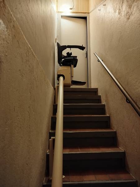 Installation d’un Siège Monte Escalier Handicare