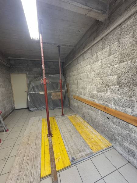 Création d'une ouverture de plancher pour l'installation d'un ascenseur KALEA A4 primo au Cheylard