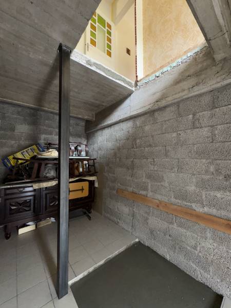 création d'une ouverture de plancher pour l'installation d'un ascenseur KALEA A4 primo 