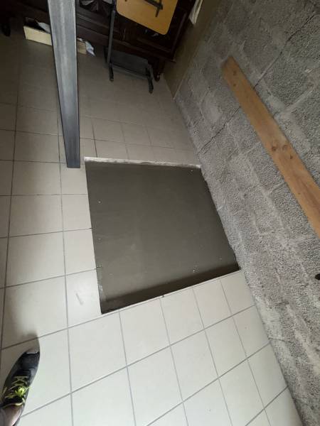 Création d'une ouverture de plancher