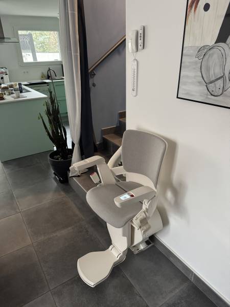 Installation d’un monte-escalier