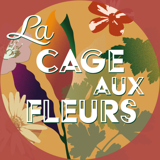 Bistrot coloré dans la Drôme à Tain l'Hermitage LA CAGE AUX FLEURS